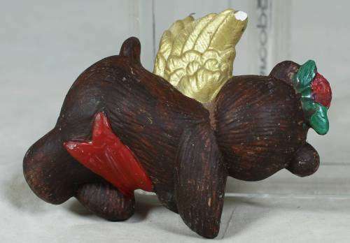 BEAR WITH GOLDEN WINGS-BID NOW!!