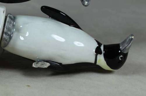 Porcelain Penguin music box