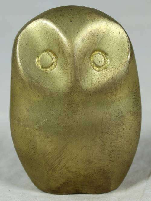Brass owl