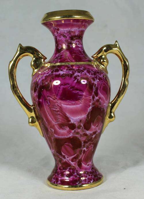 Limoges vase with handles