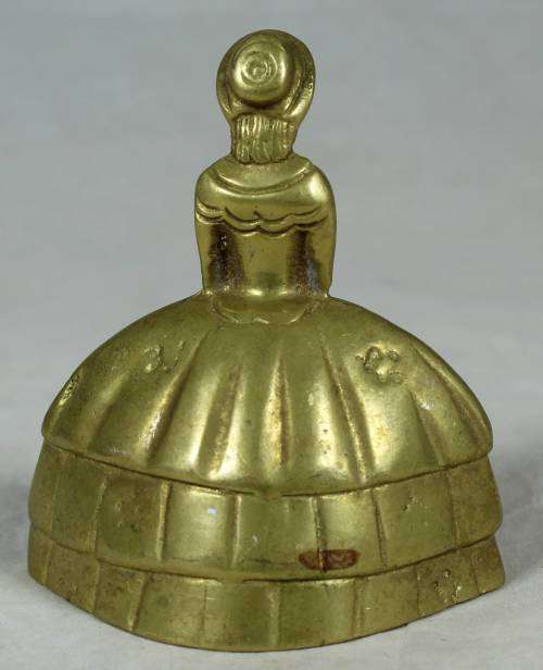 BRASS VOORTREKKER GIRL BELL(STUNNING)-BID NOW!!