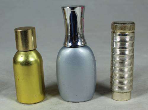 SET OF THREE BOTTLES EMPTY (BEAUTIFUL) BID NOW!!