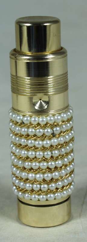 Empty perfume spray bottle
