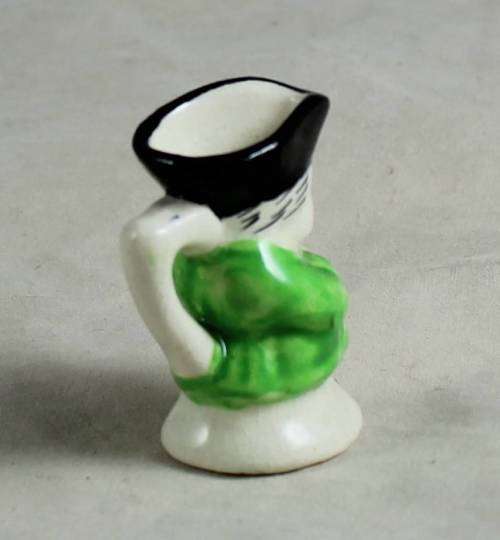 Miniature character jug - English