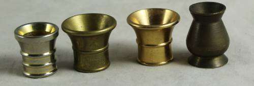 MINIATURE BRASS VASES/VESSELS-BID NOW!!