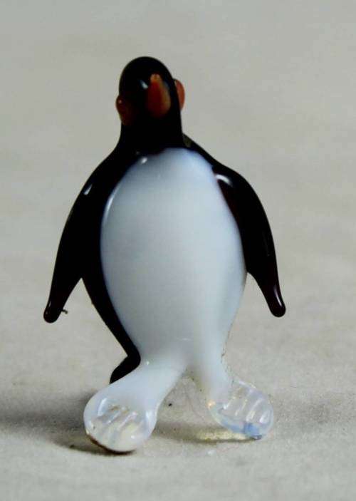 Very miniature glass penguin