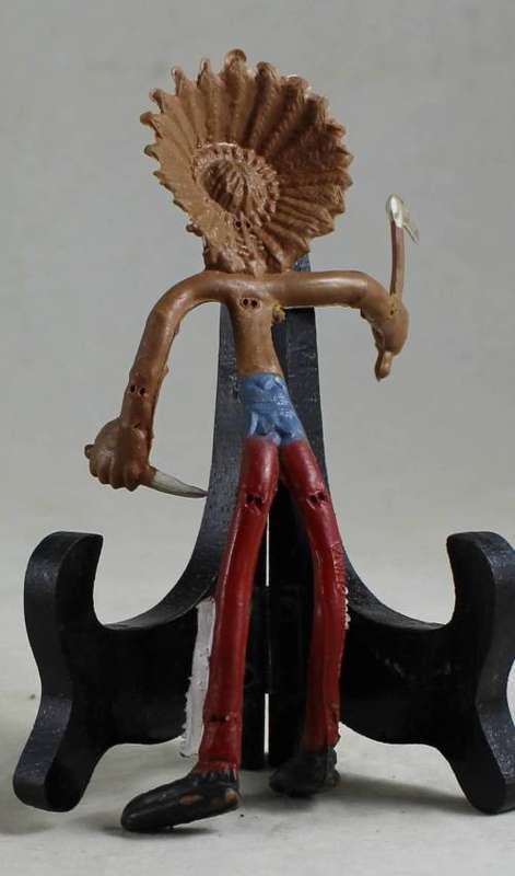Vintage bendy American Indian