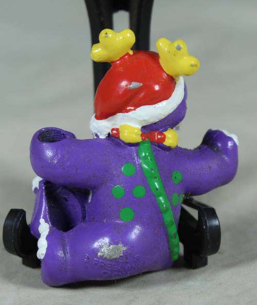 miniature hard plastic christmas Hippo