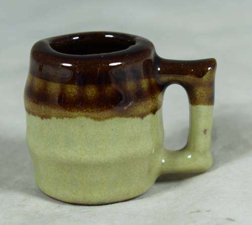Miniature glazed mug