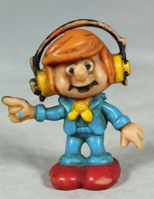 Sennheiser electronics promotional figurine