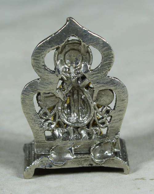 MINIATURE GANESH METAL STATUE (CULTURAL) BID NOW!!