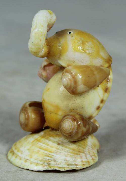 Elephant made of shells