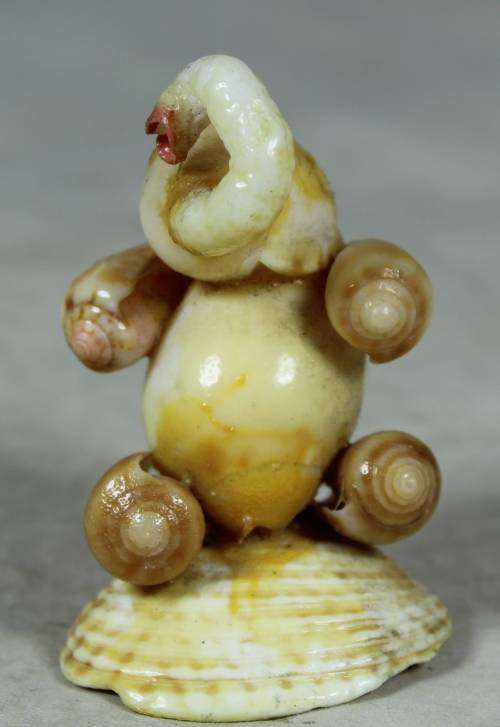 Elephant made of shells