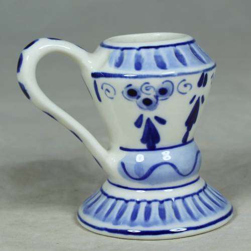 Delft - Blue Hand Painted Candle Holder - A Beauty
