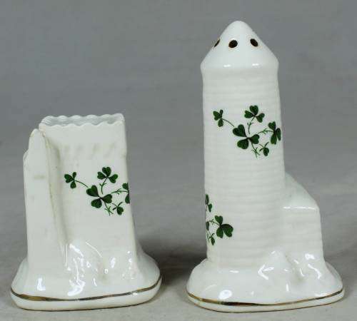 Carrigdhoun castles salt and pepper set