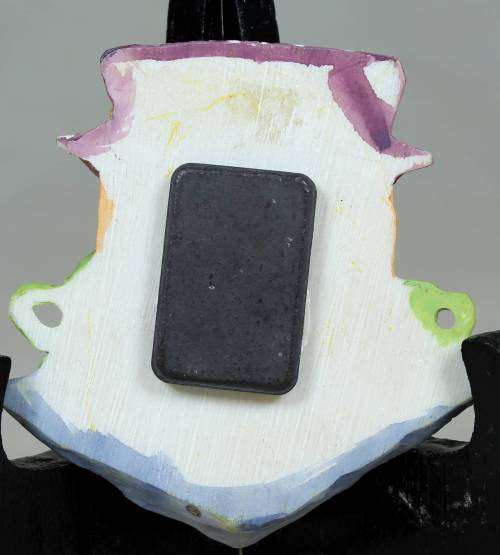 Fridge magnet - cake and tea