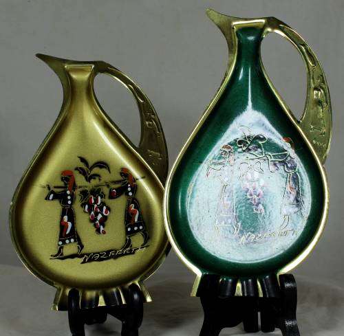 Pair of collectible Nazareth ashtrays
