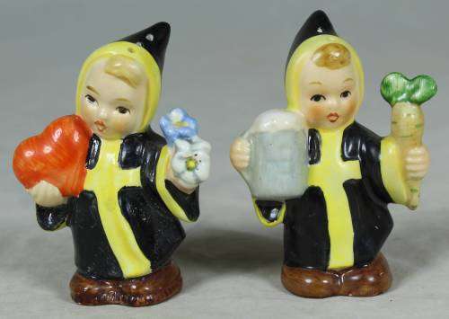 Goebel little girls salt & pepper shaker set