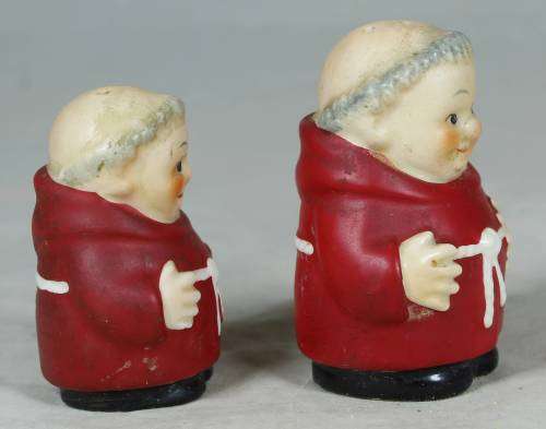 Goebel catholic monk salt & pepper shaker set