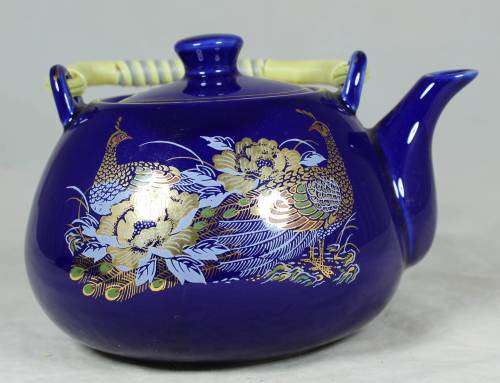 Small blue kettle
