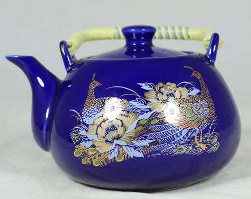 Small blue kettle