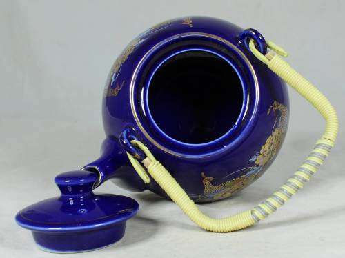 Small blue kettle