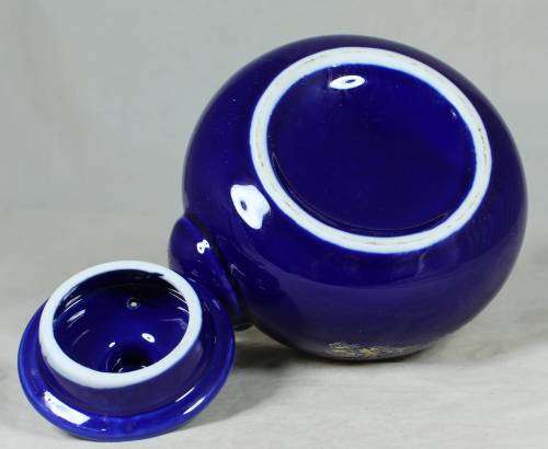 Small blue kettle
