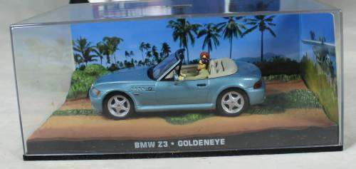 JAMES BOND 007 WITH MAGAZINE UNIVERSAL HOBBIES-BMW Z3 (Goldeneye #9)