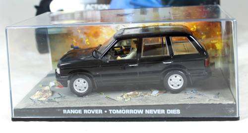 JAMES BOND 007 WITH MAGAZINE UNIVERSAL HOBBIES- Range Rover 4.6 HSE (Tomorrow Never Dies #34)