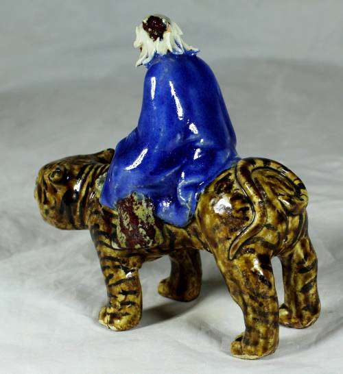 Mud Men Riding on A Tiger - Beautiful!