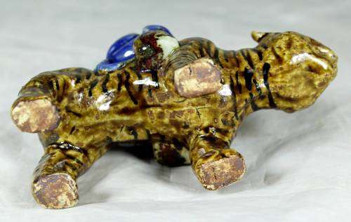Mud Men Riding on A Tiger - Beautiful!