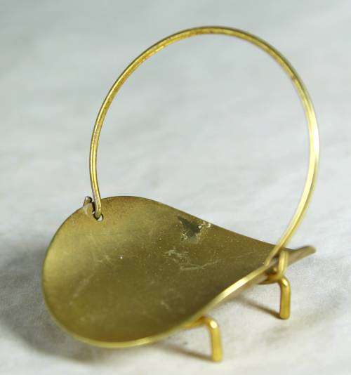 MINIATURE BRASS FRUIT BASKET- BID NOW!!!