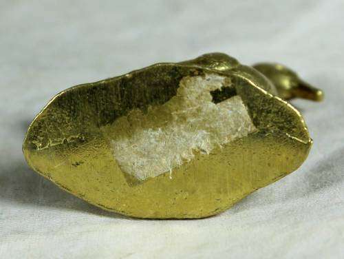 Miniature brass duck