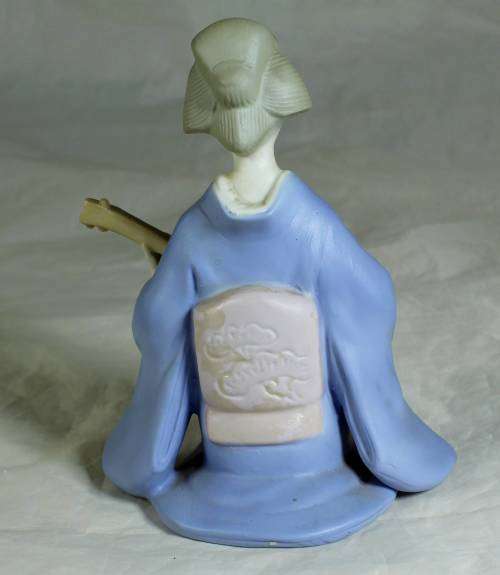 Geisha Playing a String Instrument - Beautiful!
