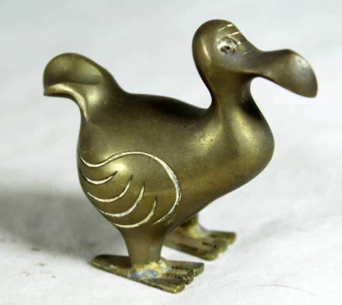 MINIATURE BRASS DODO - BID NOW!!!