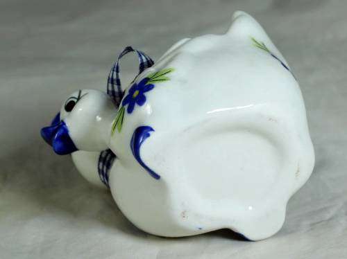 Duo Mother and Chick Trinket Bowl - Beautiful!