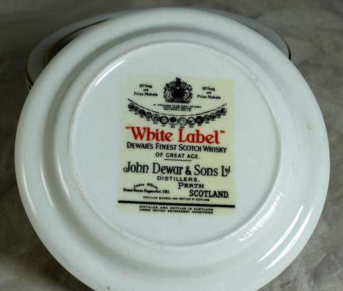 Dewars - Set of 12 White Label Small Plates - Beautiful!