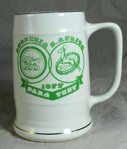 Norbel Potteries - Rhodesia 1977 Para Test Beer Mug - Beautiful!
