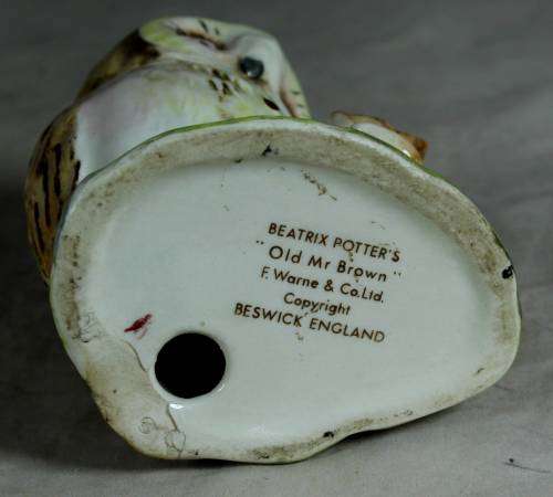 BEATRIX POTTER`S OLD MR BROWN  - BID NOW!!!