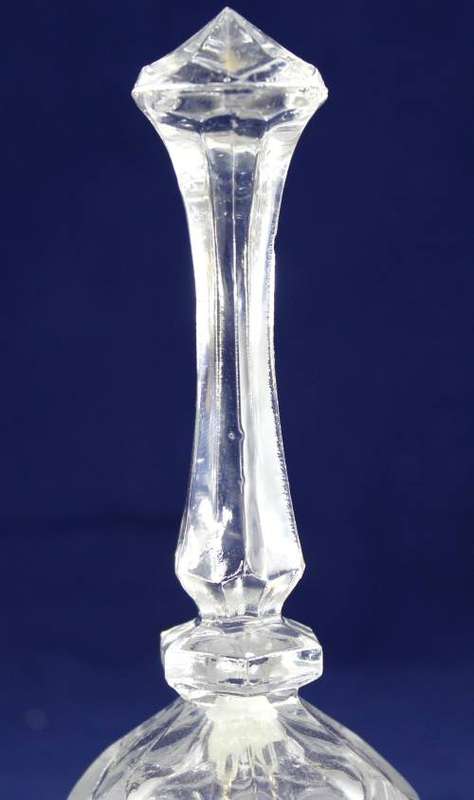 Crystal bell - etched bears