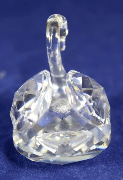 Swarovski crystal - swan
