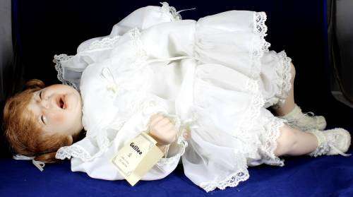 Porcelain doll - Galilee - crying baby