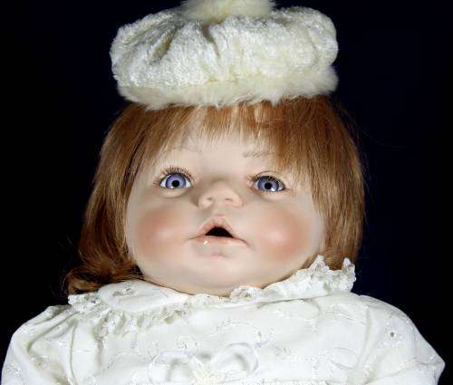 Porcelain doll - Galilee - sweat-pea