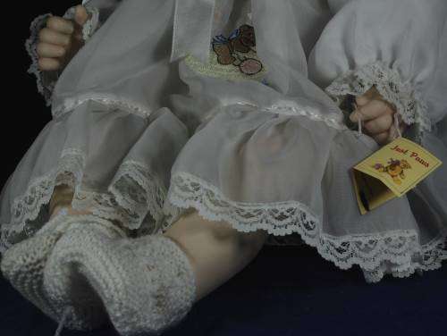 Porcelain doll - Sweetness in a white dress