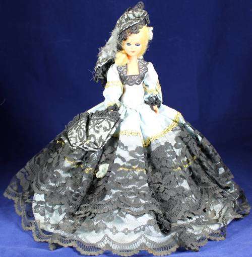 Plastic Victorian doll