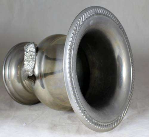 Silver plated ice bucket