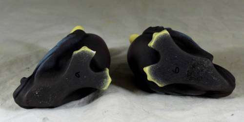 Pair of Colorful Molded Ducks - Act fast and bid now!!!
