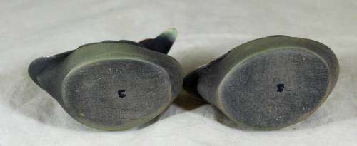 Pair of small molded ducks