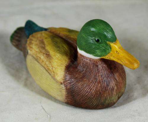 Colorful small molded duck
