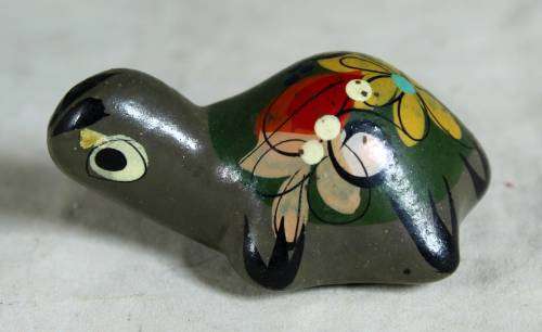 Miniature colorful tortoise